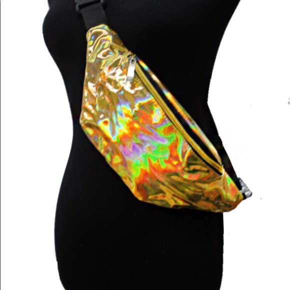 🌈 Hologram Cross Fanny 🌈 - Picture 7 of 8